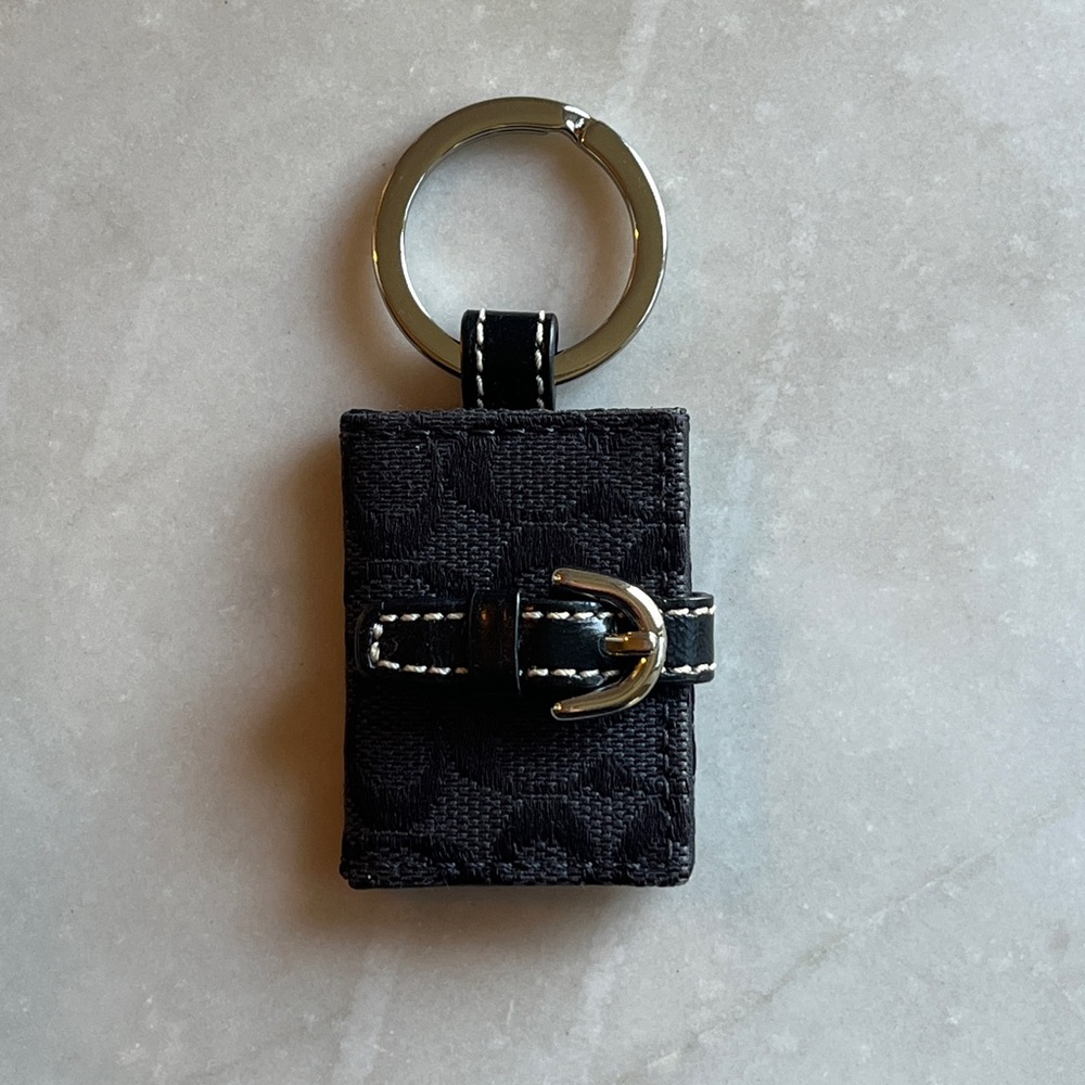 Coach Picture Frame Keychain